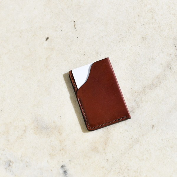 Extra Small Leather Wallet / Credit Card Wallet / Tiny Wallet