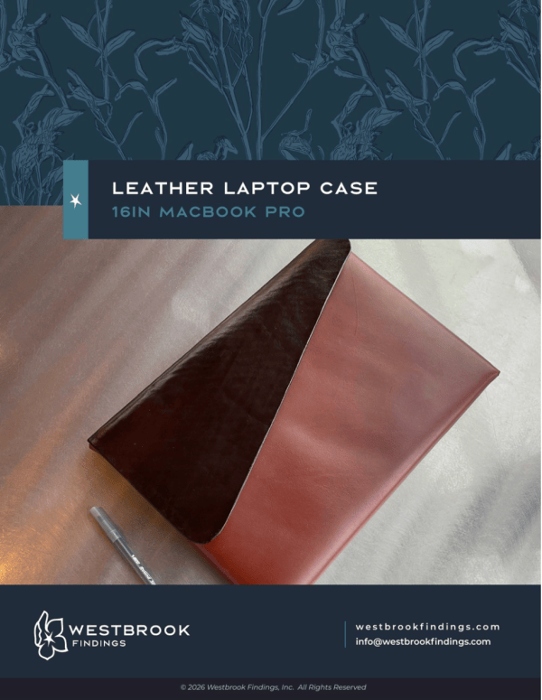 Leather Laptop Case Pattern